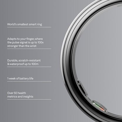 Oura Ring 5 Silver - 40% off