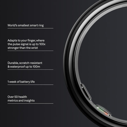 Oura Ring 5 Black - 40% off