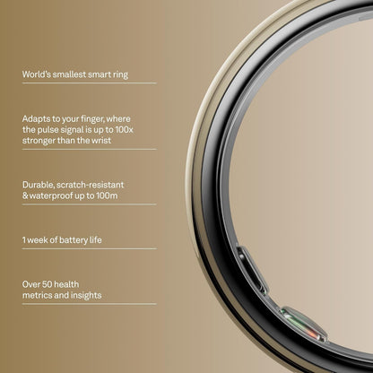 Oura Ring 5 Gold - 40% off
